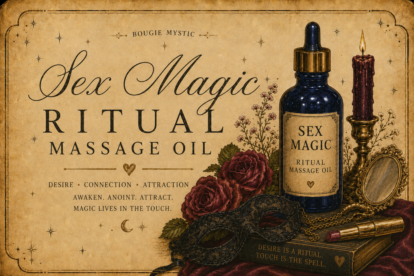 Sex Magic Ritual Massage Oil