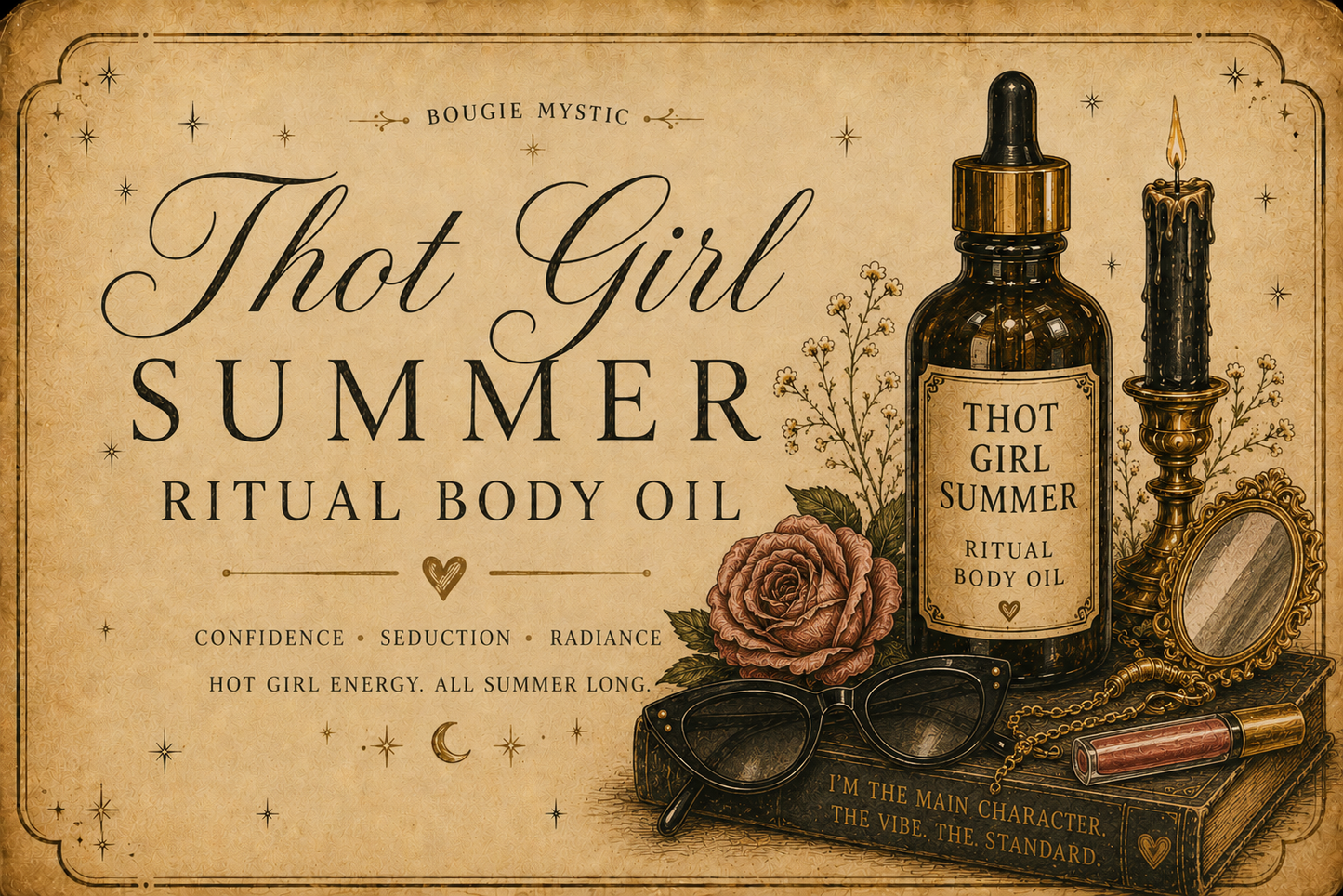 Thot Girl Summer Ritual Body Oil